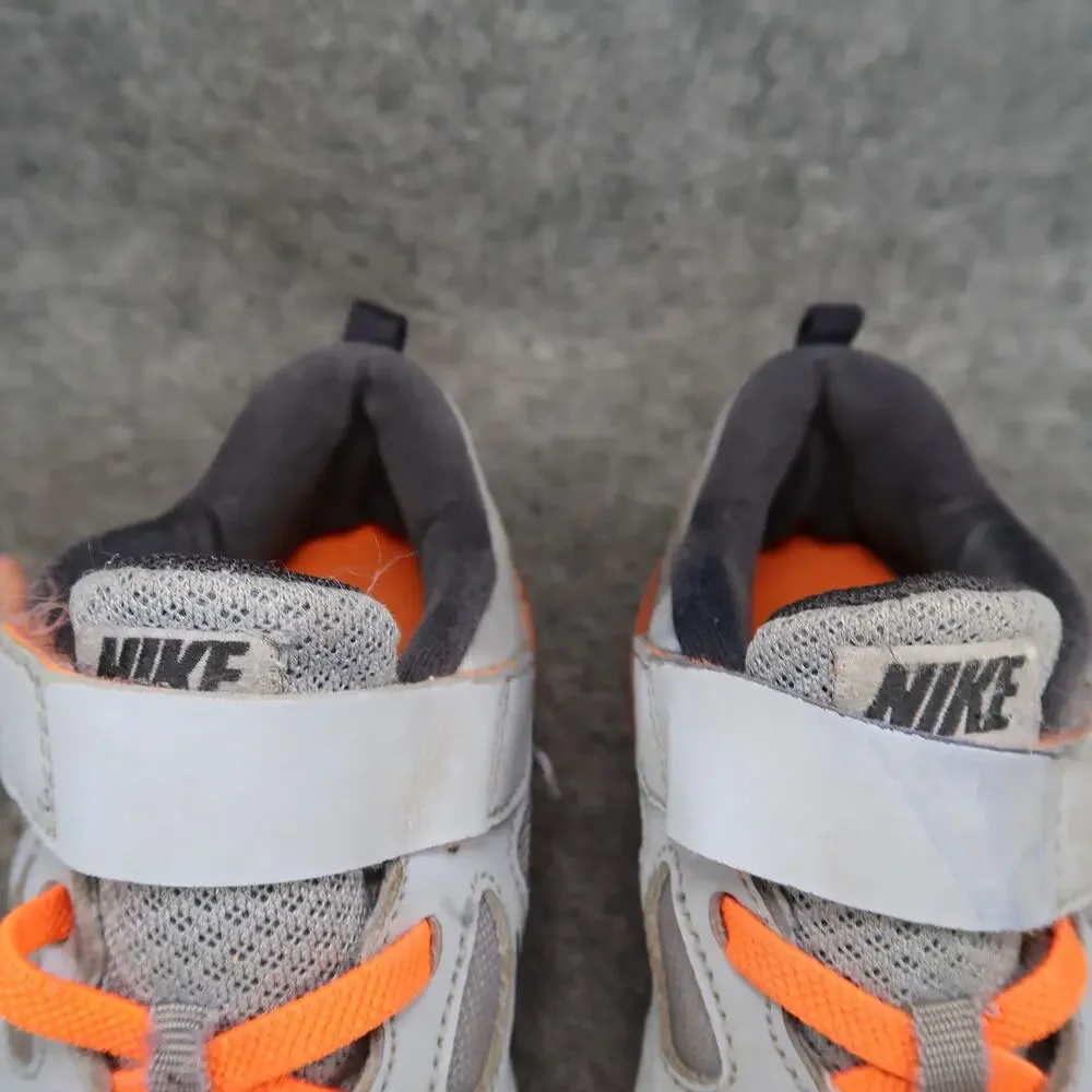 Nike Shoes Kids 10C Athletic Trainer Free 5 Sneakers Casual Easy On Grey Orange - Picture 3 of 12